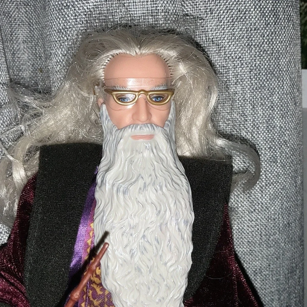 Barbie: Harry Potter Professor Albus Dumbledore Doll Robe Glasses & Wand